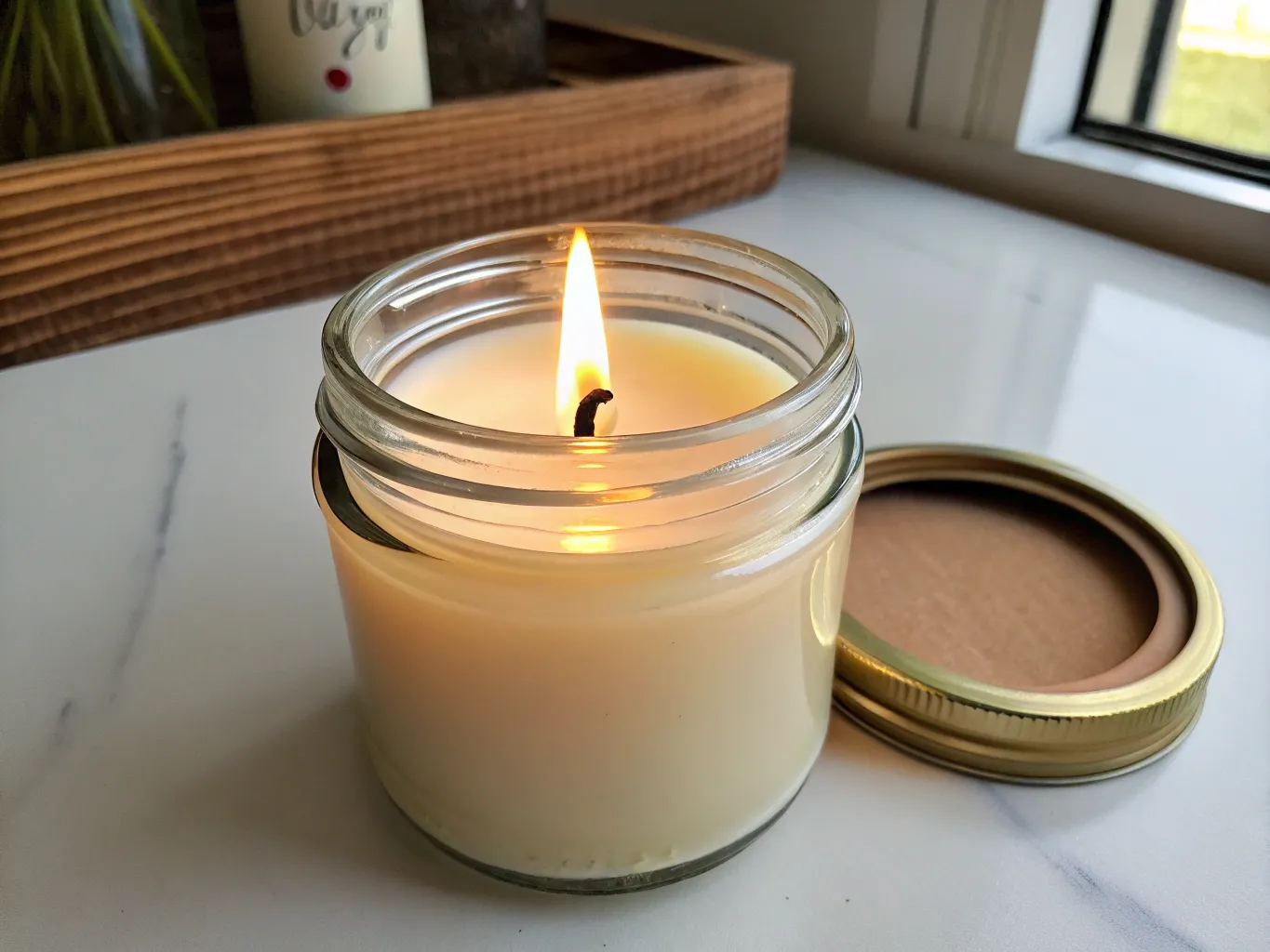 Brenntest im Glas: gleichmäßiger Schmelzpool als Ziel